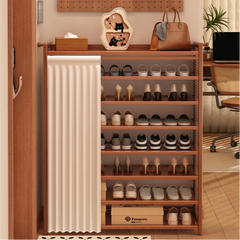Compact Dustproof Simple Shoe Cabinet, Home Entryway Storage