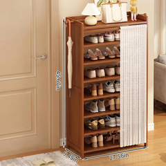 Compact Dustproof Simple Shoe Cabinet, Home Entryway Storage