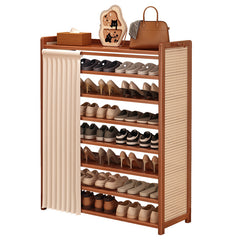Compact Dustproof Simple Shoe Cabinet, Home Entryway Storage