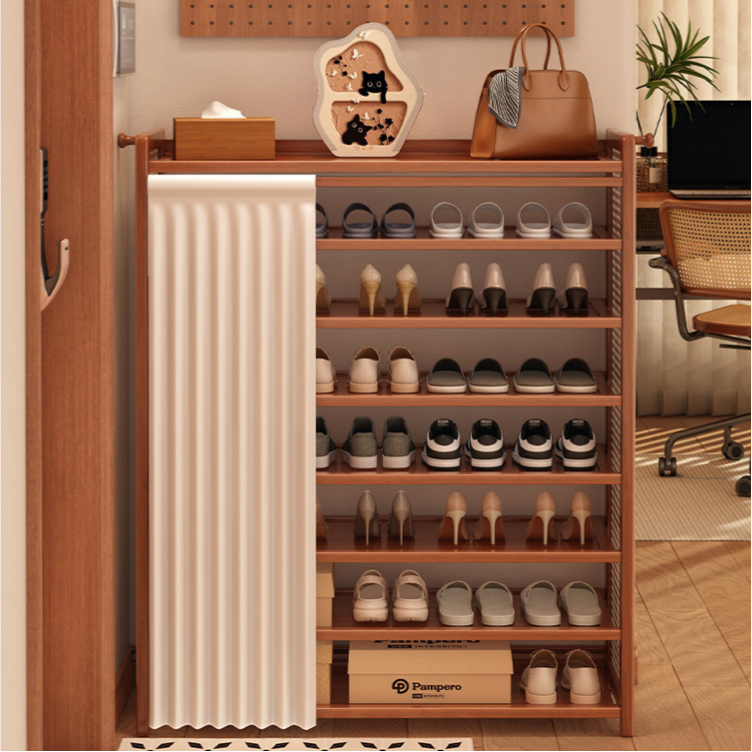 Compact Dustproof Simple Shoe Cabinet, Home Entryway Storage