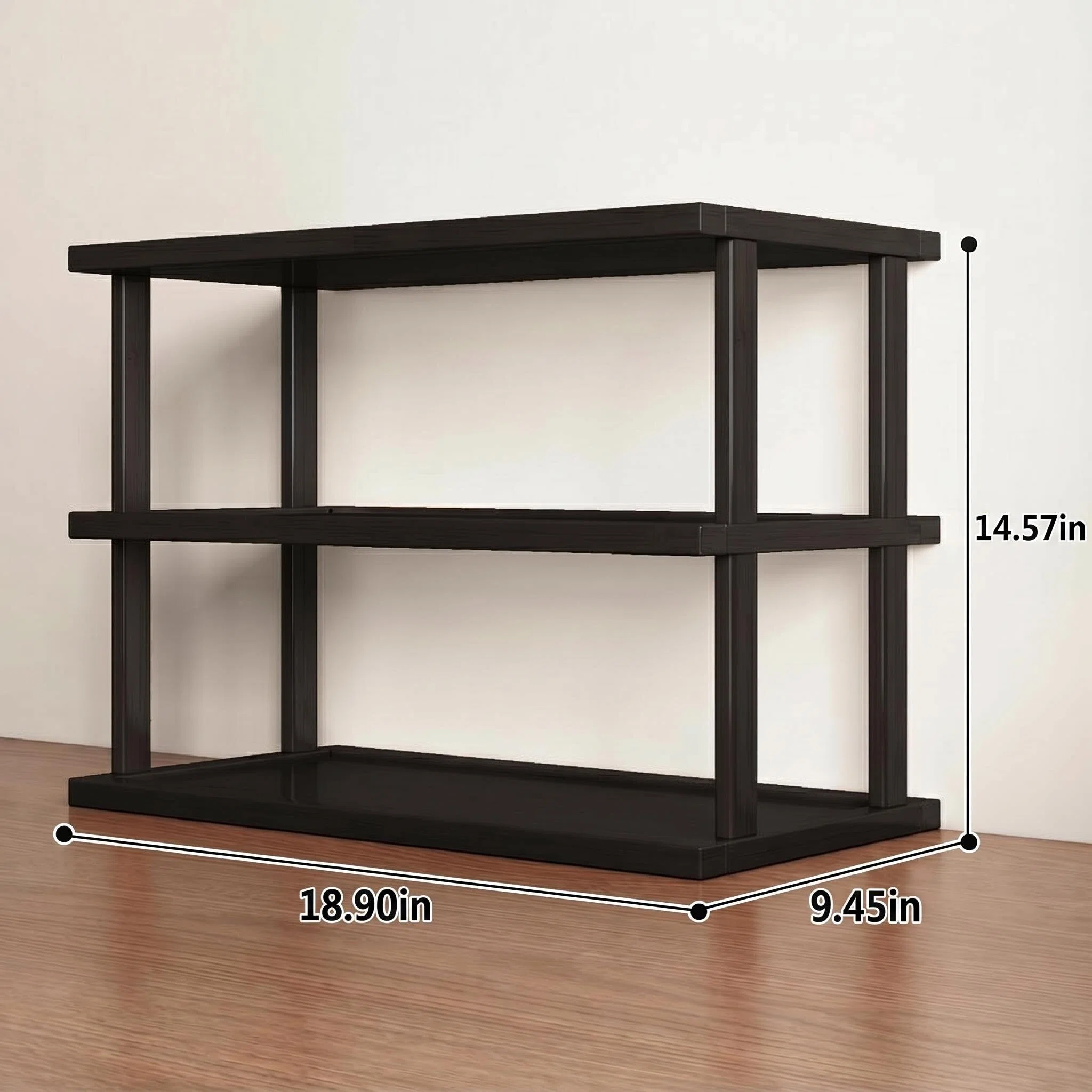 Multi-layer Desktop Organizer, Mini Bookshelf for Office & Kitchen Countertop