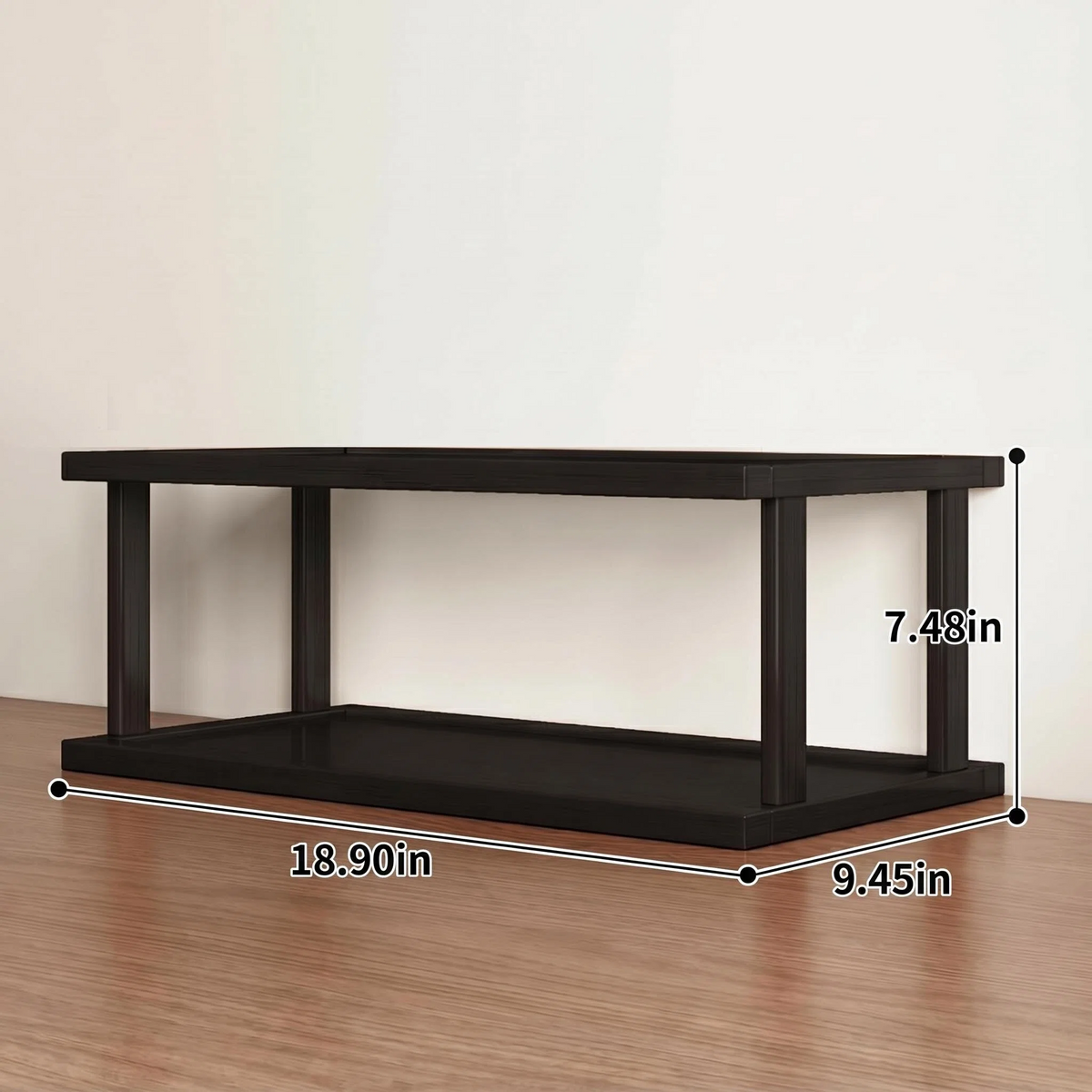 Multi-layer Desktop Organizer, Mini Bookshelf for Office & Kitchen Countertop